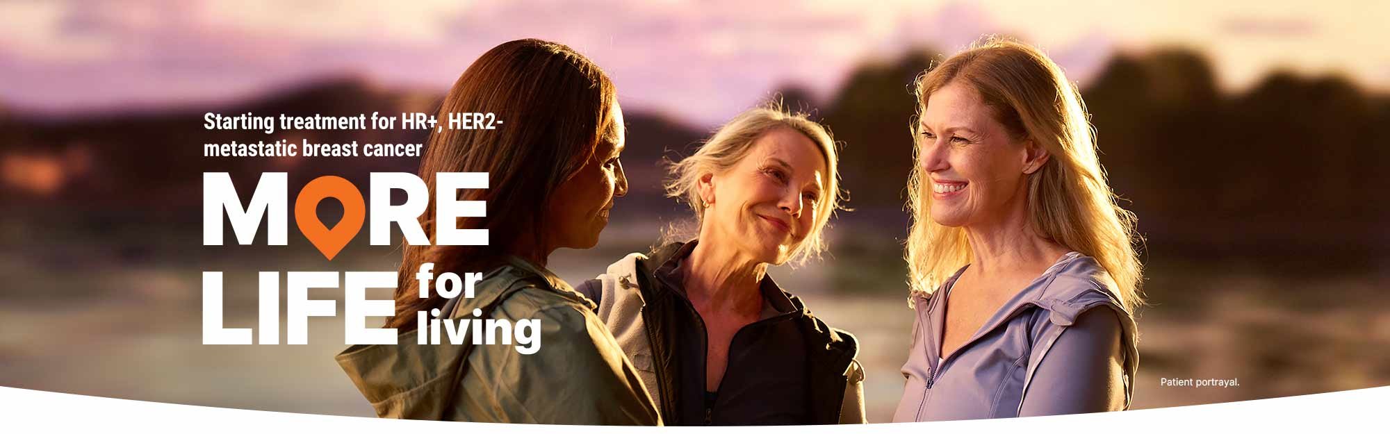 Starting treatment for HR+,HER2- metastatic breast cancer. More life for living.