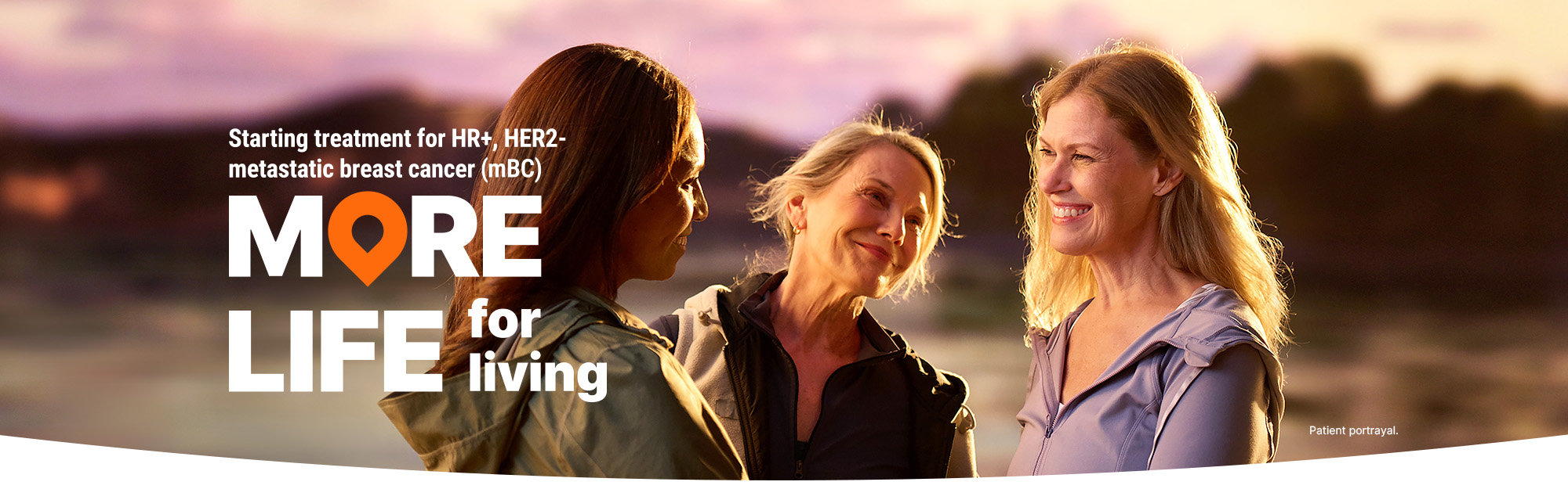 Starting treatment for HR+, HER2- metastatic breast cancer. More life for living.