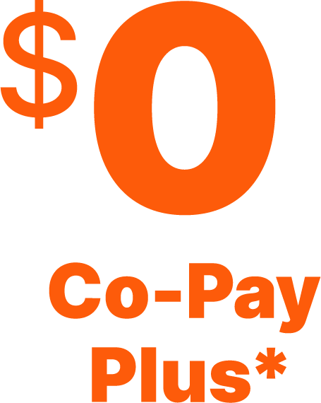 $0 Co-Pay Plus offer*